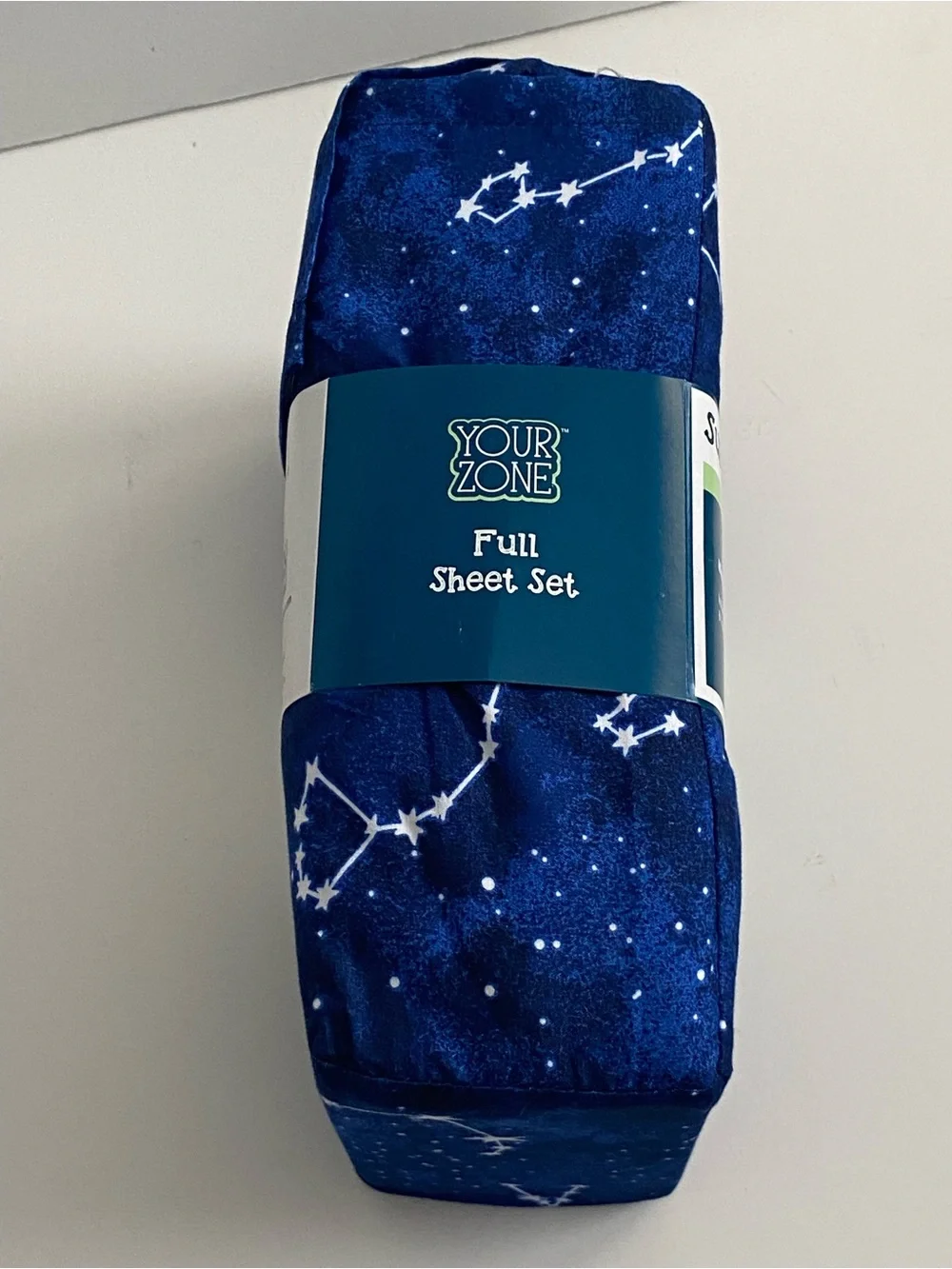 Your Zone Super Soft Constellation Stars Sheet Set Full Size bed set microfiber